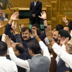 J&K Statehood Resolution: اسمبلی میں شدید ہنگامہ، BJP کا 2000 Autonomy Resolution کے حوالہ پر احتجاج